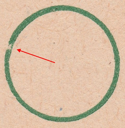 Typ K XIII Absenderkreis